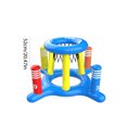 thumbnail image 3 of Soporte inflable de baloncesto, juego de férula de lanzamiento de piscina de PVC, juguetes de agua para niños y adultos, 3 of 8