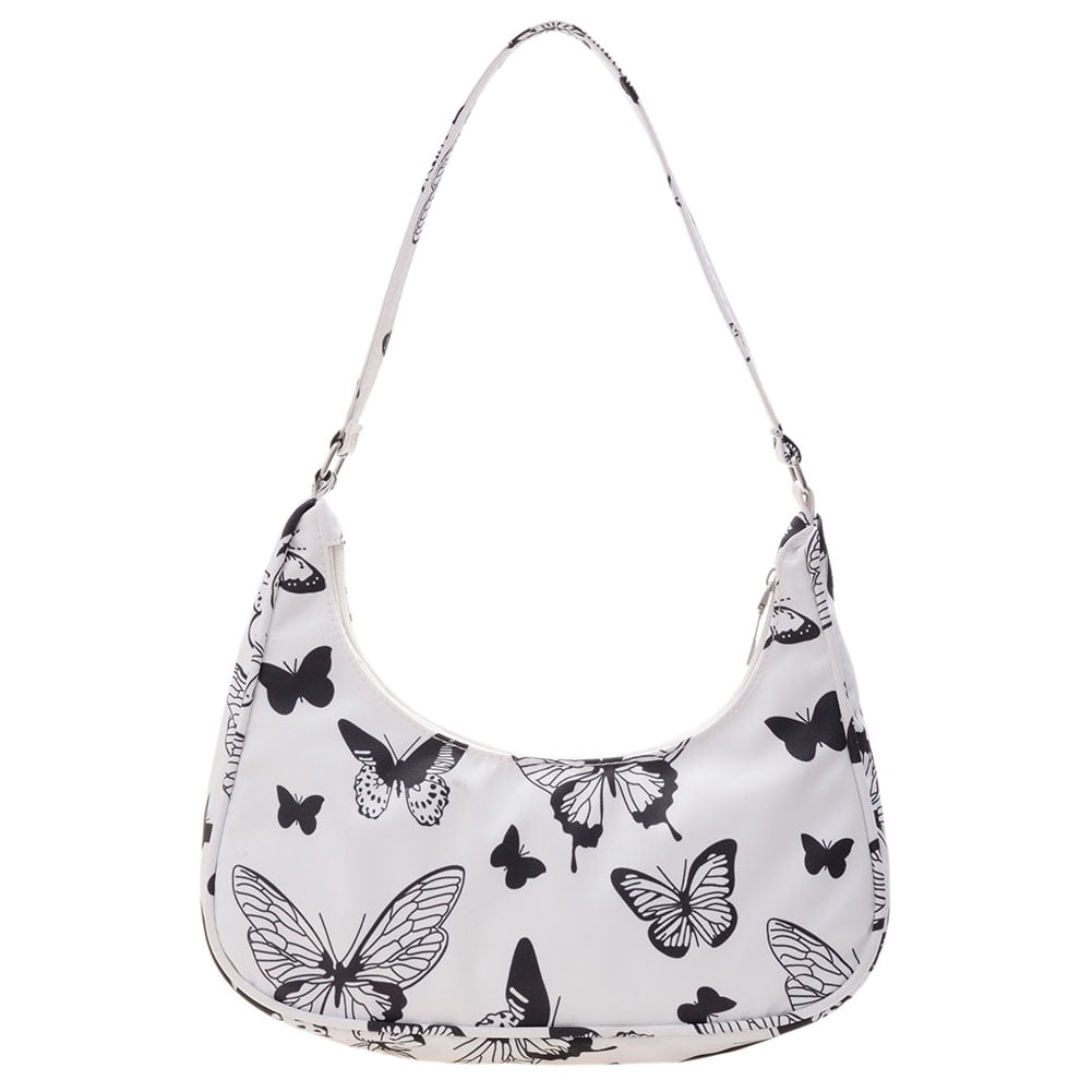Mini Fashionable Clothes Shape Handbag With Butterfly Pattern