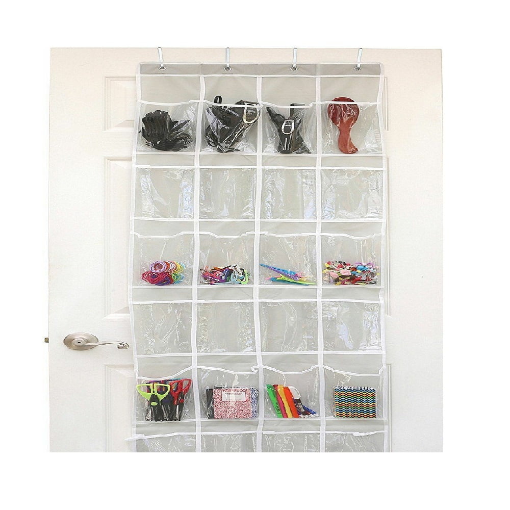 Over the Door Shoe Organizer Rack 24 Pocket