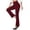 *Wine, variant on ClodeEU Women's High Rise Stretch Straight Leg Pant,Work Trouser With Pockets,Slim Trendy Pant Brown,Womens Plus XL