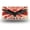 Starburst eagle with wings spread, variant on Hellfire skull Front License Plate, Funny Standard Plates Personalized Novelty Decorative For Men/Women/Boys/Girls Car 6×12 Inch