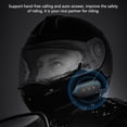 thumbnail image 2 of Amdohai Casque de Moto BT5.0 Étanche Casque Intercom Réduction de Bruit Support Appel Mains Libres Auto-Réponse Stéréo Musique, 2 of 8