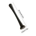 thumbnail image 3 of Honeeladyy Cocktail Muddler for Mixing Drinks, Plastic Bar Tool for Crushing Mint, Fruit, Ice, and Herbs, Lemon Smasher and Drink Mixer for Home Bar, Kitchen, Party or Bartending Use, Black, 3 of 6