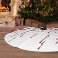 thumbnail image 6 of Rateoe Bloody Hand Print Christmas Tree Skirt 30" for Xmas Holiday New Year Party Circle Tree Mat Ornaments Decoration, 6 of 7