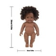 thumbnail image 2 of Baby Dolls Black Girl Dolls,Lifelike Girl Black Baby Doll Handmade Soft Realistic Baby Dolls for 2 Year Old Girls and Up,Fashion Black Baby Doll Play Doll for KidsGifts for Family, 2 of 8