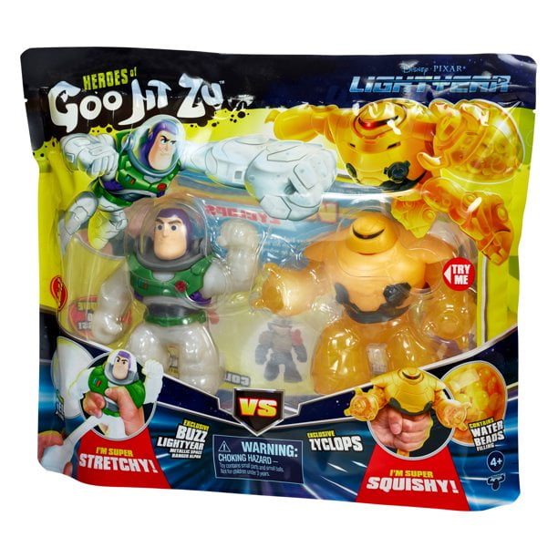 New Brand Heroes of Goo Jit Zu Toys for Kids: Buzz Lightyear Vs