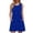 Blue, variant on Wdgfv Women's Loose Fit Sleeveless Tank Dress for Summer Casual Wear with Side Pockets Beach Crew Neck Flowy Comfortable Dress Sky Blue M