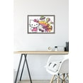thumbnail image 6 of Hello Kitty - Retro Rainbow Wall Poster, 14.725" x 22.375", Framed, 6 of 6