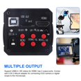 thumbnail image 3 of Microscopio Digital Hd De 14Mp 0.5X C-Mount Microscopio Cámara Industrial 1080P 30Fps Video Microscopio Usb Compatible Con Hdmi Zoom Digital 5X 32G Tarjeta Tf (Reino Unido/Ue/Ee. Uu.) Moyic TO005494-01, 3 of 7