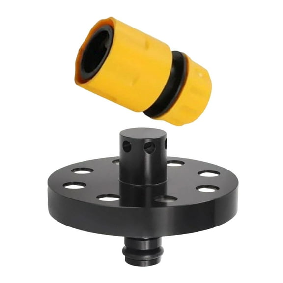 Car Chassis Flusher O Ring Cleaner High Pressure Adapter Plastic Material for Trucks and Vehicle Undercarriage