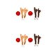thumbnail image 4 of Naiovety Christmas Car Decoration with Clip Removable Vehicle Automotive Window Decor Modified Upgrade Accessories Side marrón 2Conjunto, 4 of 6
