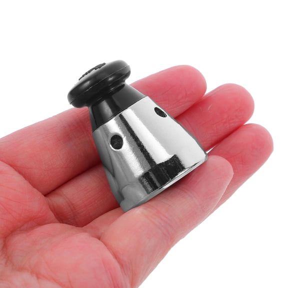 LYTMENT 1 Set Universal Cooker Jigger Valve Replacement Safe Regulator Weight Pressure Control Anti-Blocking Cover And Bracket Silver