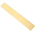 thumbnail image 4 of Solid Brass Metal Jewelry Design Math Geometry School Ruler Triangle Protractor Measuring Tools Straight Ruler, 4 of 6