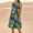 Green, variant on Fashion Plus Size Womens Summer Dresses Solid Color Casual Sleeveless Linen Loose Fitting Dress Spring Round Neck Dress with Pockets