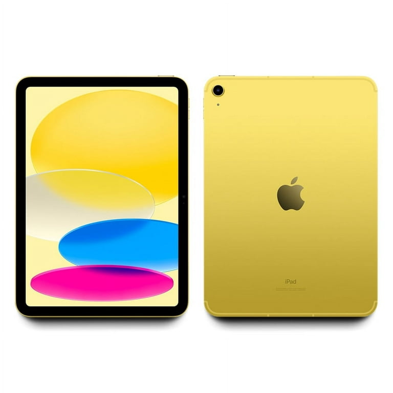 Restored 2022 Apple iPad Wi Fi+Cellular 256 GB Yellow (10th 