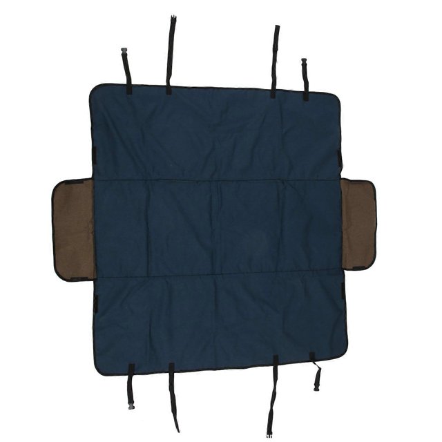 Pet Car Seat Cover Waterproof Scratchproof Nonslip Design Cushion Mat for Car Seats ProtectionNavy Blue