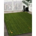 thumbnail image 3 of Ahgly Company Machine Washable Indoor Square Contemporary Dark Forest Green Area Rugs, 3' Square, 3 of 7