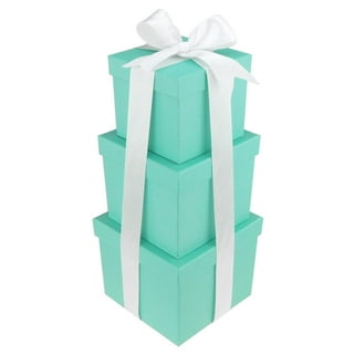 100pc Teal Jewelry Gift Boxes Wholesale Teal Gift Boxes Green Boxes +FREE  Bows