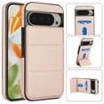 thumbnail image 6 of Compatible with Google Pixel 9 / 9 Pro Case, with PU Leather Credit Card Holder Magnetic Back Stand Rugged Slot Mobile Flip Purse Phone Cover for Google Pixel 9 / 9 Pro Women Men - Rosegold, 6 of 7