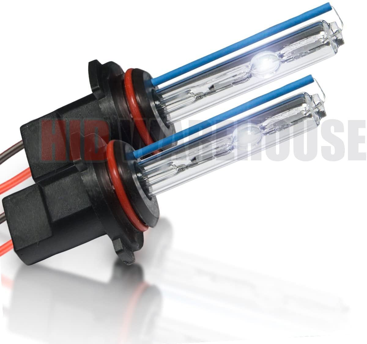 Light Blue HID-Warehouse AC HID Xenon Replacement Bulbs 1 Pair H1 6000K 