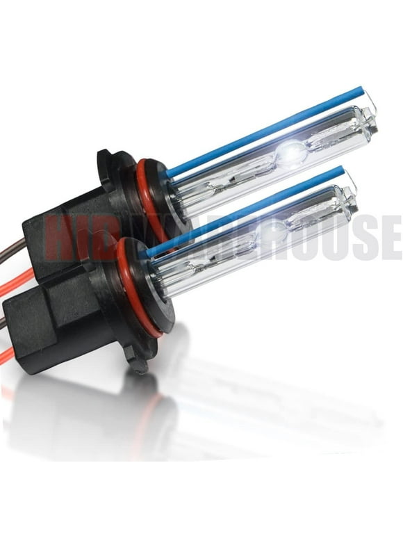 HID-Warehouse HID Xenon Replacement Bulbs - 9006 6000K - Light Blue 1 Pair