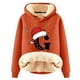 thumbnail image 1 of WILLBEST Sudadera con Capucha y Estampado Navideño de Mujer, con Espalda de Lana, Cálida, de Lana, Ideal para El Invierno Modelo 1117 Mediana, 1 of 4
