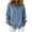 Blue, variant on Maplenight Womens Button Down Shirts Striped Dress Shirt Long Sleeve Collared Office Work Blouses Fall Tops
