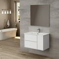 thumbnail image 6 of Ws Bath Collections Palma C70 Palma 30" Wall Mounted Single Basin Vanity Set - White, 6 of 6