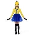 thumbnail image 6 of Joyfy Halloween Kids Costume Accessories Set with Goggles/Beanie/Yellow Tutu Shirt/Suspenders/Gloves for Halloween Fancy Party Dress up Cosplay, 6 of 9