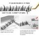 thumbnail image 4 of Extensiones de pestañas Fans Suministros de extensión de pestañas, pestañas postizas para extensiones de pestañas de maquillaje, 4 of 6