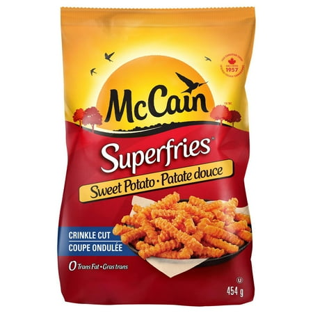 McCain® Superfries® Sweet Potato Crinkle Cut Fries | Walmart Canada