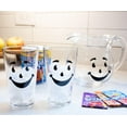 thumbnail image 2 of Kool-Aid Man 64-Ounce Glass Pitcher and Two 16-Ounce Pint Glasses, 2 of 7