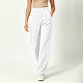 thumbnail image 6 of CQONEPT Women's Wide Leg Pant High Waisted Business Casual Dress Pants High Waisted Pleated Fall Pants with Pocket, 6 of 6