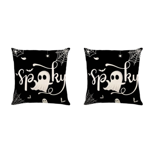 Fundas de almohada Naiovety duraderas y resistentes a las arrugas para Halloween JYM328-2 ecológico JYM328-2 2Conjunto