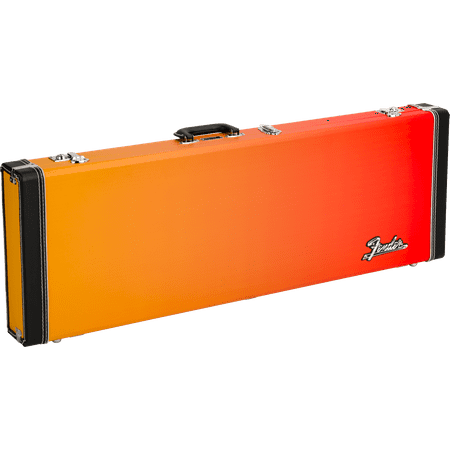 Fender Deluxe Strat/Tele Ombre Case, Tequila Sunrise MODEL #: 0996106311