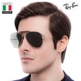 thumbnail image 7 of Ray-Ban RB3029 OUTDOORSMAN HAVANA COLLECTION Pilot Shaped Non-Polarized Sunglasses for Men - Includes Official RAYBAN Eyewear Kit - Ideal Formal & Casual Wear Sunglasses - G-15 Green Lens, 7 of 7