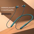 thumbnail image 4 of Auriculares Bluetooth para colgar en el cuello, auriculares estéreo internos para deportes, auriculares inalámbricos impermeables al aire libre Inevent EL5449-03B, 4 of 7