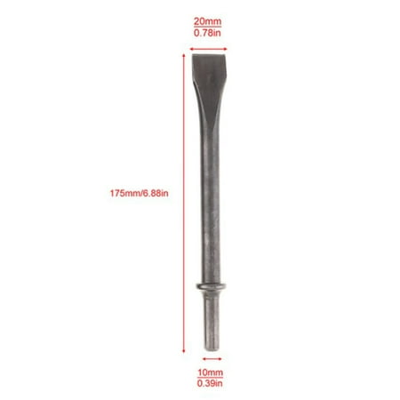 

Hard 45# Steel Solid Long Air Chisel Impact Head For Cutting Rusting Removal