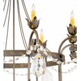 thumbnail image 2 of Meyda Tiffany 178081 Antonia 8 Light 40" Wide Crystal Candle Style Chandelier - French, 2 of 4