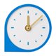 thumbnail image 2 of Reloj de escritorio, reloj de mesa, decoración de interiores sencilla, reloj de mesita de noche redondo de acrílico Azul, 2 of 9