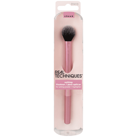 Real Techniques® Setting & Highlighting Cheek Makeup Brush, Single