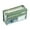 Green, variant on Meiiso Four-Layer Transparent Pencil Case In Blue, Kawaii Cute Aesthetic High Capacity Transparent Design Pen Bag Pencil Case Pencil Holder Tpu Material
