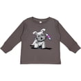 thumbnail image 3 of Inktastic Schnauzer With Heart Boys or Girls Long Sleeve Toddler T-Shirt, 3 of 5