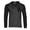 Burgundy Black, variant on Men's Long Sleeve Shirt Two Tone Casual Drawstring Pullover 1/4 Button Hooded, Olive, M