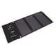 thumbnail image 3 of Cargador de panel solar plegable de 21 W, paneles de carga de teléfono solar portátiles negros con puerto USB dual para senderismo al aire libre Camping, 3 of 14