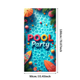 thumbnail image 5 of LUUFILx Swimming Pool Party Backdrop Summer Party Background Banner for Birthday Decorations Photography Props Event Supplies Poolside Decor, 5 of 7