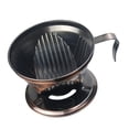 thumbnail image 1 of Stainless Steel Pour Over Cone Dripper Coffee Filter Strainer Holder PICK Bronze, 1 of 4
