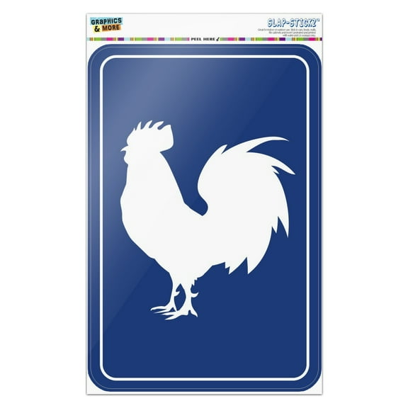 Rooster Cock Men's Bathroom Sign Home Business Office Sign