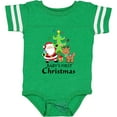 thumbnail image 3 of Inktastic Baby's 1st Christmas with Santa Reindeer and Tree Boys or Girls Baby Bodysuit, 3 of 5