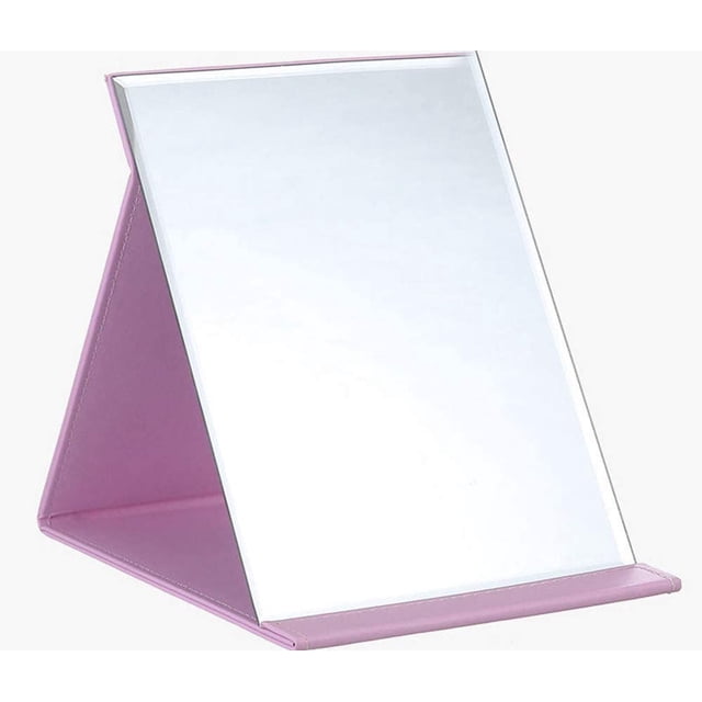 Zcooooool Mirror Large Portable Super HD Mirror Makeup Mirror Multi Stand Angle Hand Free/Handheld/Tabletop Foldable Mirror 8.27X5.9 Inch